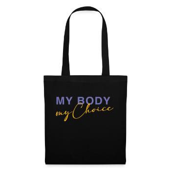 My Body - My Choice - Tote Bag - black - Front