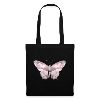 A heavenly butterfly of delicate clouds - Tote Bag - black - Front
