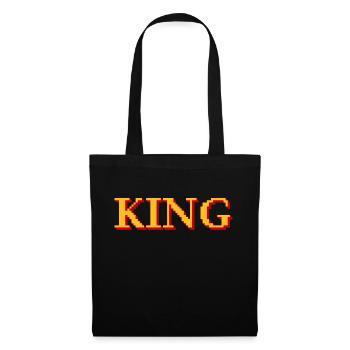 King - Tote Bag - black - Front