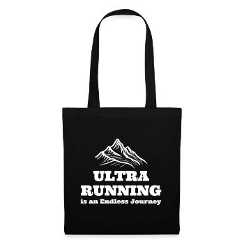 L’ultra course à pied est un voyage sans fin - Sac en tissu - noir - Devant