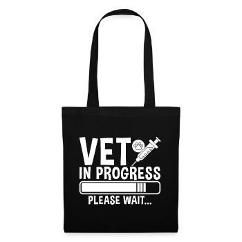 Vet In Progress, Please Wait 2 - Stoffbeutel - Schwarz - Vorne