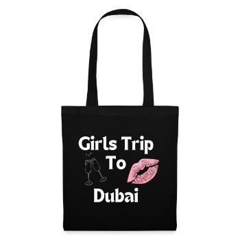 Girls Trip to Dubai Hen Party - Tote Bag - black - Front