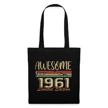 Legends were born in 1961 Vintage 1961 - Tote Bag - black - Front