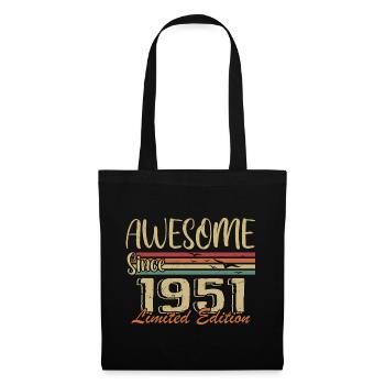 Legends Were Born In 1951 Vintage 1951 - Tote Bag - black - Front