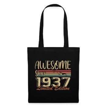 Legends Were Born In 1937 Vintage 1937 - Tote Bag - black - Front