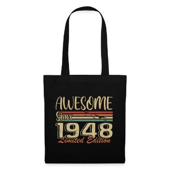 Legends Were Born In 1948 Vintage 1948 - Tote Bag - black - Front