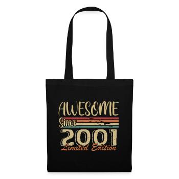 Legenden wurden 2001 geboren Jahrgang 2001 - Stoffbeutel - Schwarz - Vorne