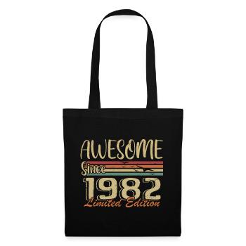 Legenden wurden 1982 geboren Jahrgang 1982 - Stoffbeutel - Schwarz - Vorne
