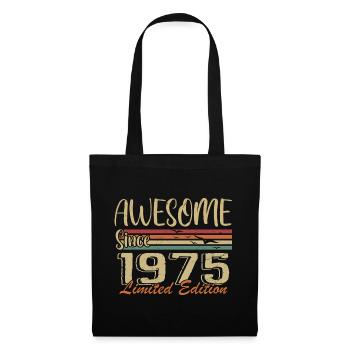 Legenden wurden 1975 geboren Jahrgang 1975 - Stoffbeutel - Schwarz - Vorne