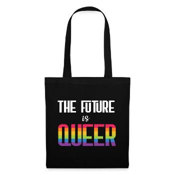 LGBTQ Pride Month - The Future is Queer - Tote Bag - black - Front