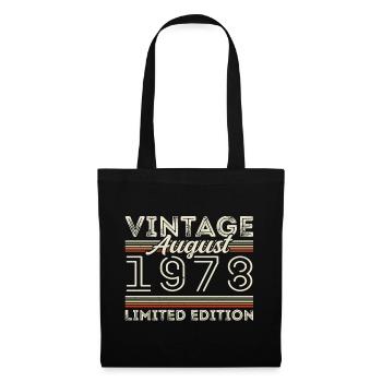 Août 1978 Légende depuis août 1978 Millésime 1978 - Sac en tissu - noir - Devant