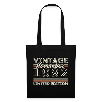 November 1982 Birthday Year November 1982 - Tote Bag - black - Front