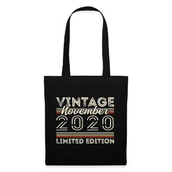 November 2020 Birthday Vintage November 2020 - Tote Bag - black - Front