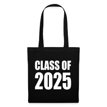 Class of 2025 - Stoffbeutel - Schwarz - Vorne