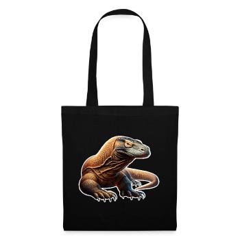 Komodo Dragon - Stoffbeutel - Schwarz - Vorne