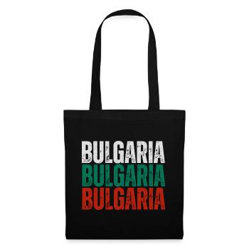 Bulgarian flag, Bulgarian pride - Tote Bag - black - Front