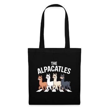 Alpacatles Llama Alpaca - Tote Bag - black - Front