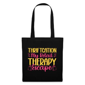Thrift Shopper Thriftcation My Retail Thrift Store - Tote Bag - black - Front