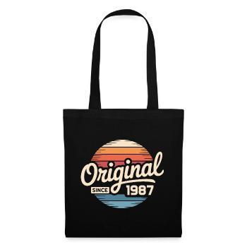 Vintage 1987 Vintage Birthday Gift 1987 - Tote Bag - black - Front