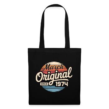 Legendary since march 1974 - Tote Bag - black - Front