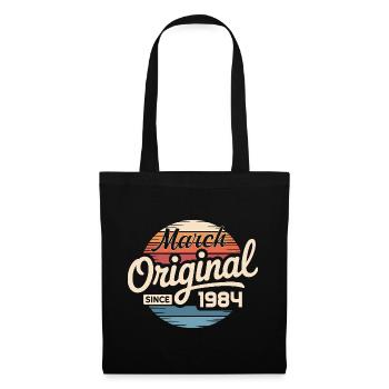 Legendary since march 1984 - Tote Bag - black - Front
