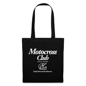 Motocross - Stoffbeutel - Schwarz - Vorne