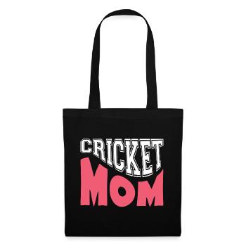 Cricket Mom Proud Sports Mom Gift - Tote Bag - black - Front