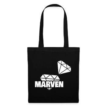 Edel Marven - Stoffbeutel - Schwarz - Vorne