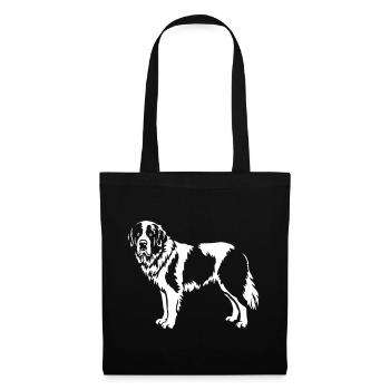 Landseer "Black Edition" - Stoffbeutel - Schwarz - Vorne