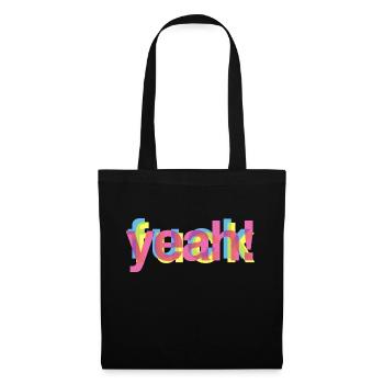 FUCK YEAH - Tote Bag - black - Front
