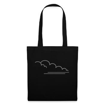 Staubwolke / dust cloud (1c) - Tote Bag - black - Front