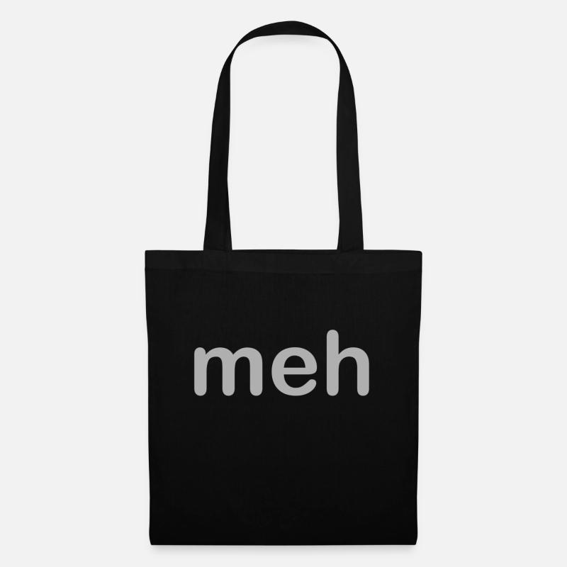 Meh - Stoffbeutel - Schwarz