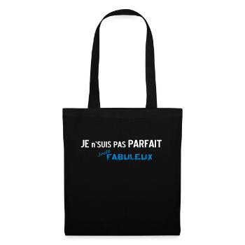 Pas Parfait mais Fabuleux 2 - Sac en tissu - noir - Devant