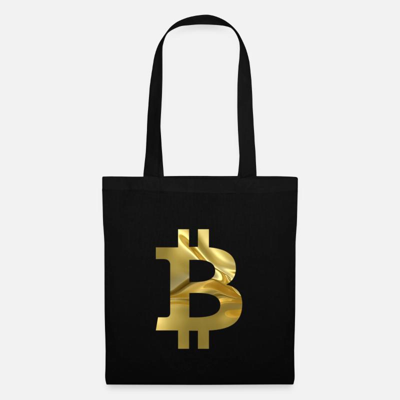Bitcoin - Sac en tissu - noir