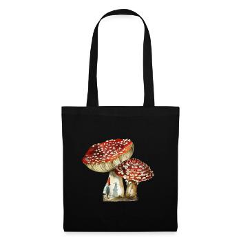 gnome - Sac en tissu - noir - Devant