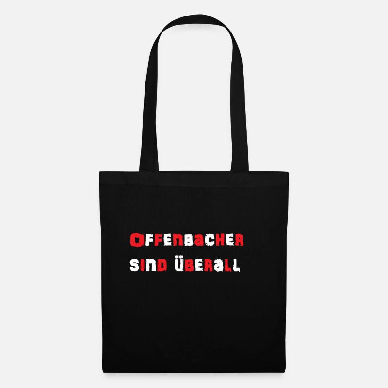 Offenbach - Stoffbeutel - Schwarz