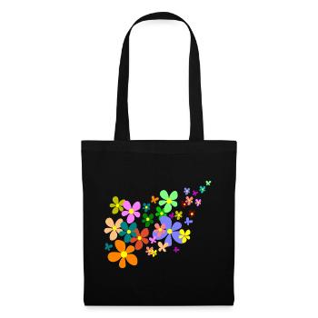 spring flowers - Tote Bag - black - Front