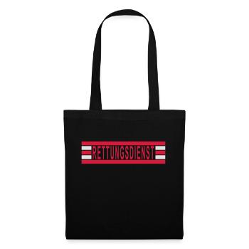 ambulancière - Sac en tissu - noir - Devant