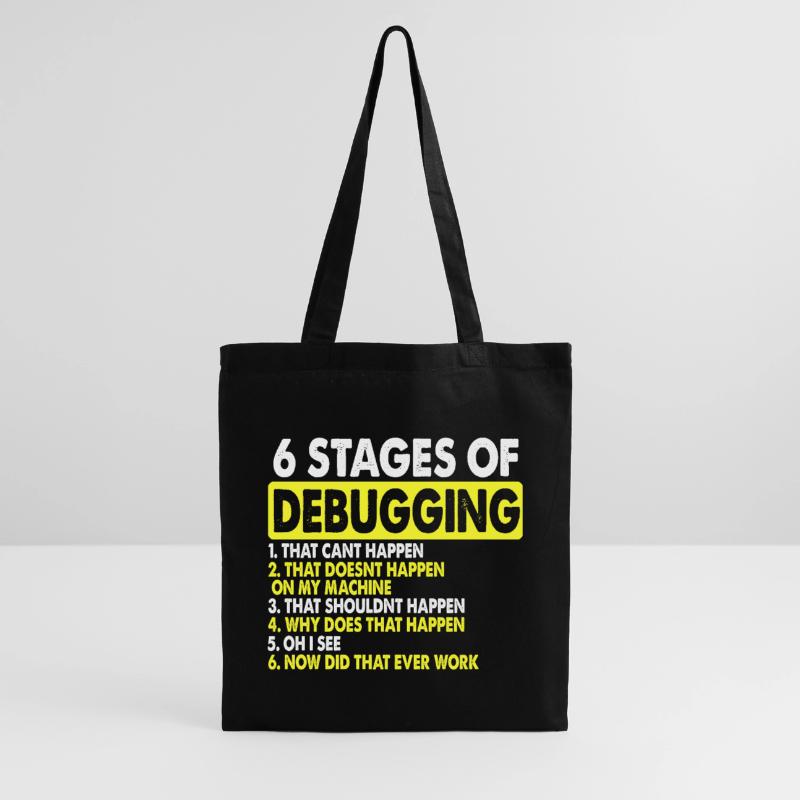 Debugging Informatik Stoffbeutel