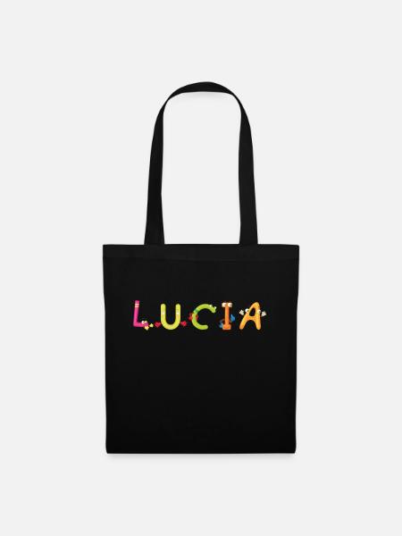 Lucia - Stoffbeutel - Schwarz