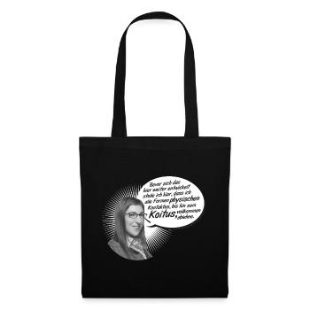 La théorie du Big Bang Amy Koitus - Sac en tissu - noir - Devant