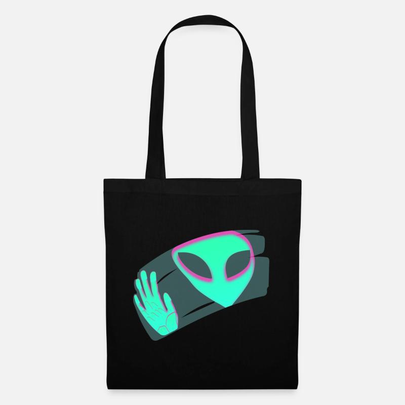 Alien - Stoffbeutel - Schwarz