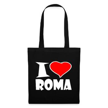 I love Roma - Tote Bag - black - Front