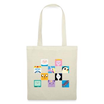 Adventure Times Character Tiles - Tote Bag - nature - Front