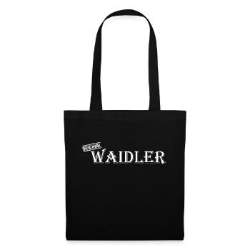 Original Waidler - Stoffbeutel - Schwarz - Vorne