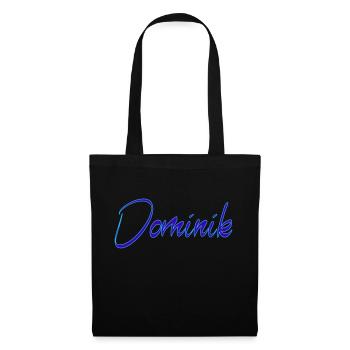 Dominik - Stoffbeutel - Schwarz - Vorne