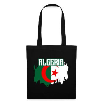Algerien - Stoffbeutel - Schwarz - Vorne