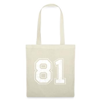 Number 81 - Tote Bag - nature - Front