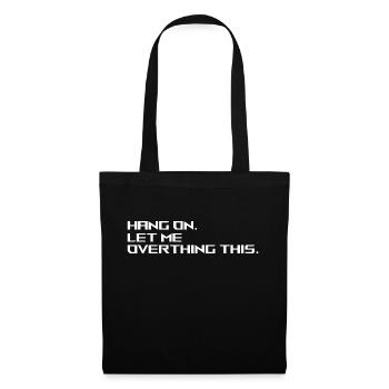blackoverthis - Tote Bag - black - Front