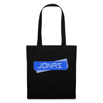 Name tag JONAS Jonas - Tote Bag - black - Front